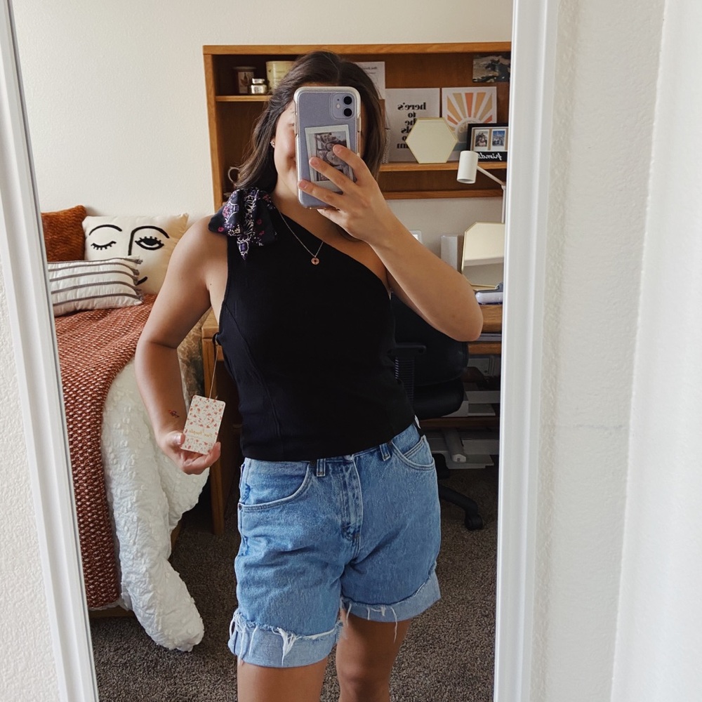 ✨SOLD✨ free people caroline one shoulder top